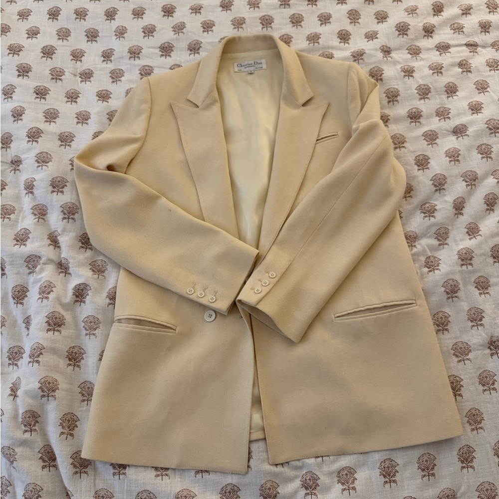 Christina Dior Blazer SEE NOTE